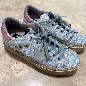 Golden Goose glitter hi star size 6.5 / 36